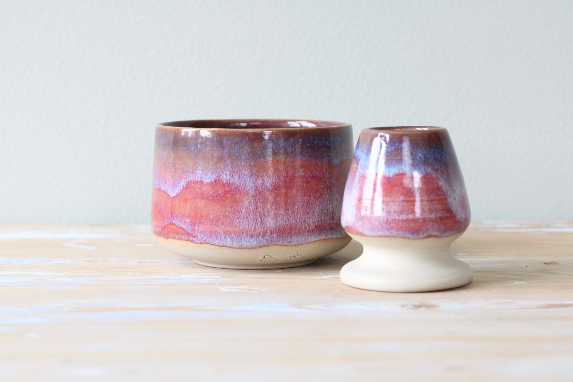 Matcha skål/Matcha set - 4 dl