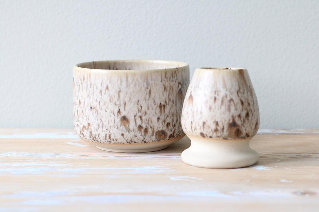 Matcha skål/Matcha set - 4 dl