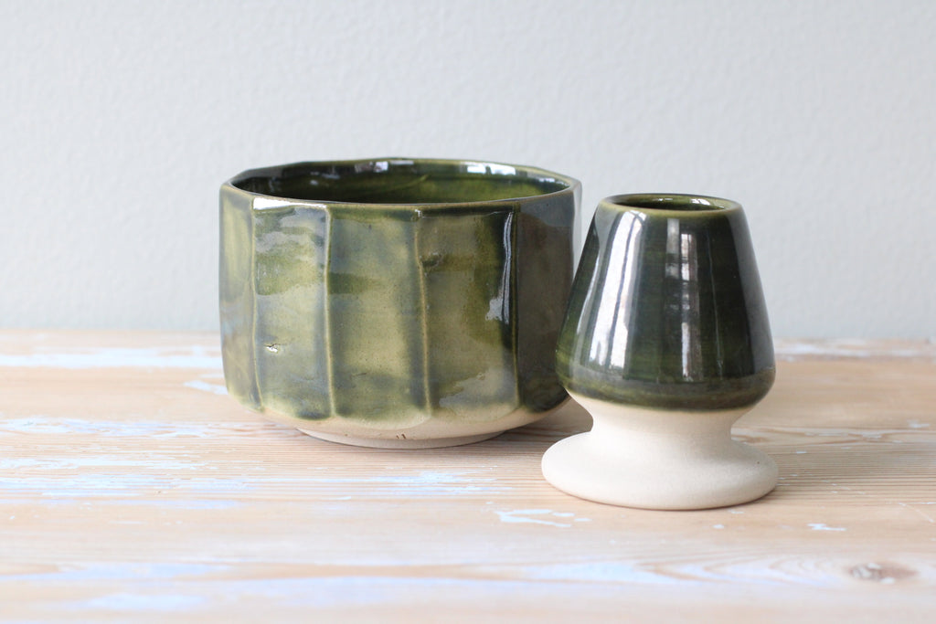 Matcha skål/Matcha set - 4 dl