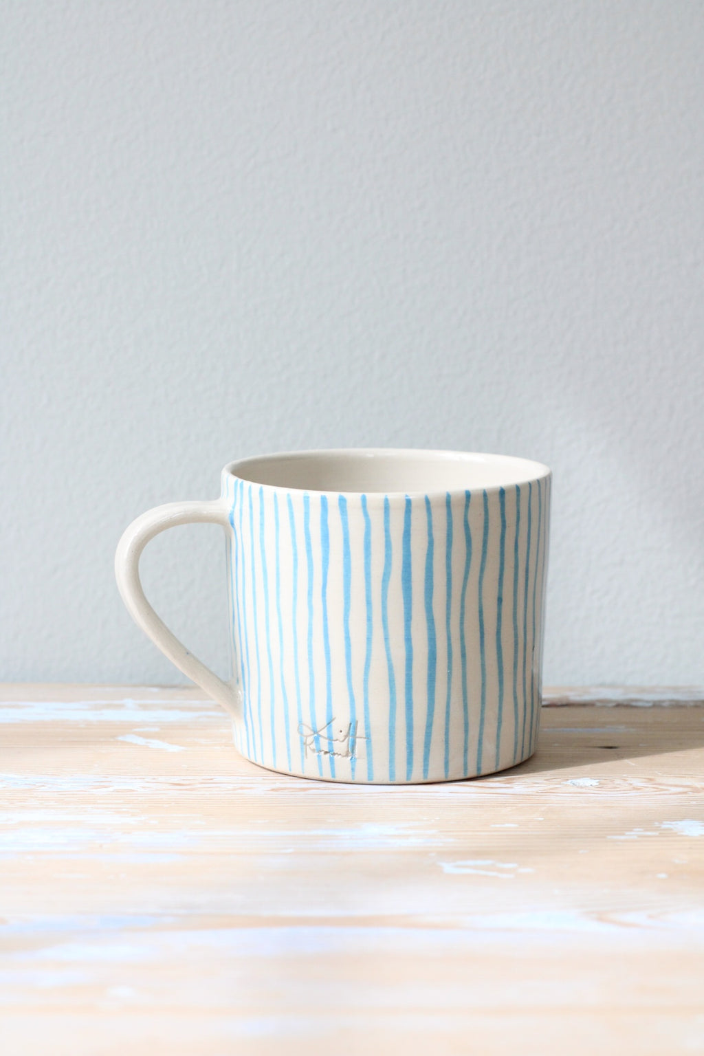 Våga - Kaffekopp i randigt