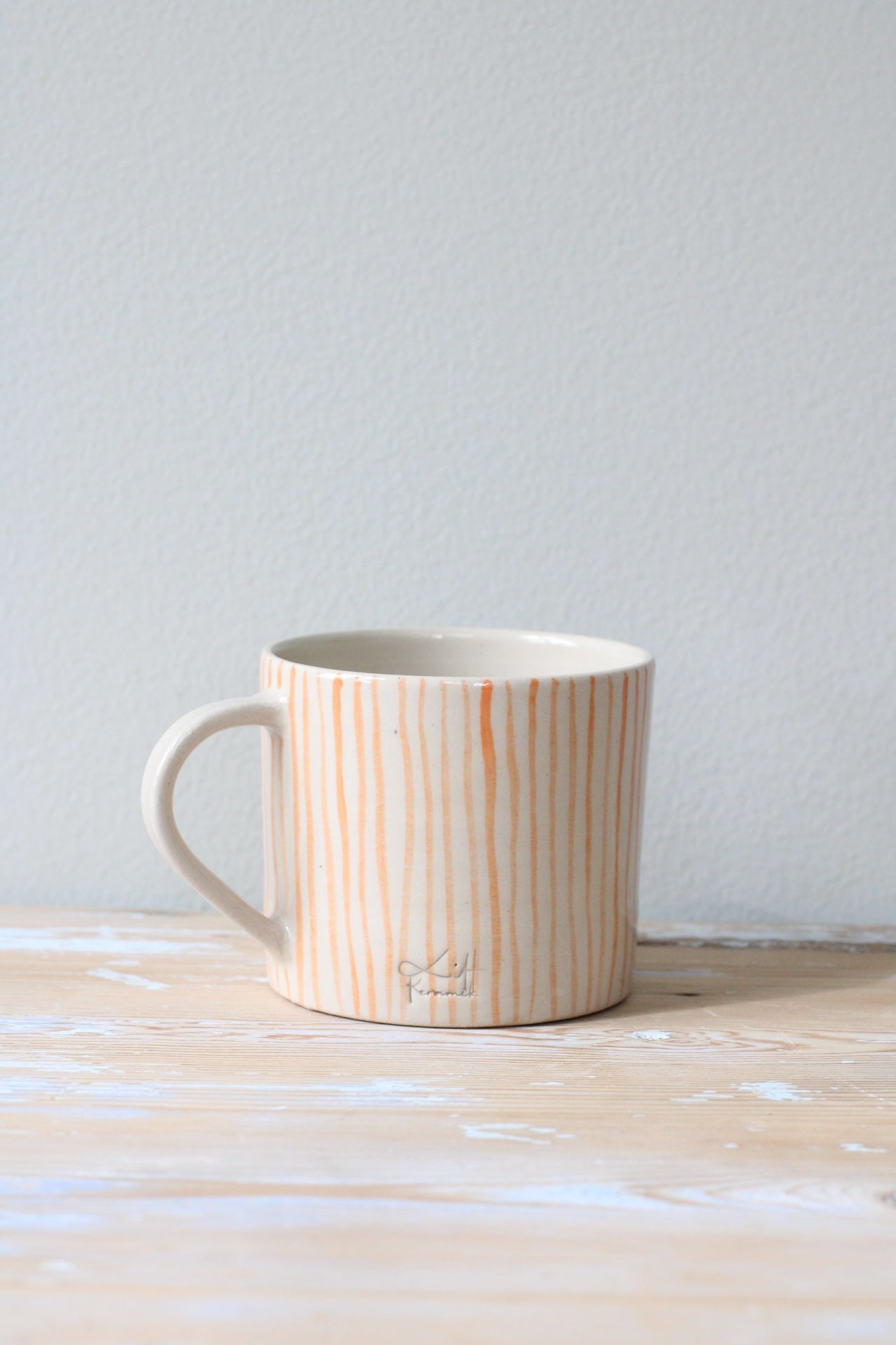 Våga - Kaffekopp i randigt